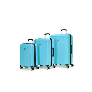 3'lü Valiz Seti Aqua 04pc6500