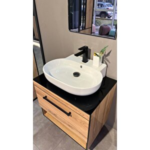 Knidos 70 Cm Legnano Banyo Dolabı Alt Modül Ve Lavabo