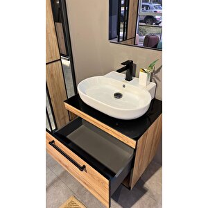 Orka Knidos 70 Cm Legnano Banyo Dolabı Alt Modül Ve Lavabo
