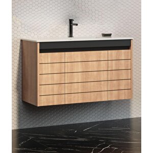 Ricato 100 Cm Kiraz Banyo Dolabı Alt Modül Ve Lavabo
