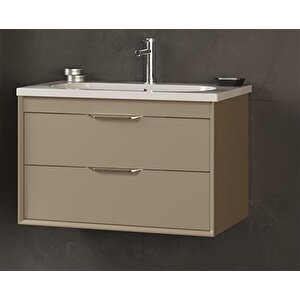 Clay 100 Cm Sahra Banyo Dolabı Alt Modül Ve Lavabo
