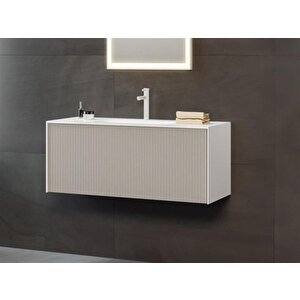 Cube 80 Cm Vizon Banyo Dolabı Alt Modül Ve Lavabo