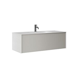 Cube 120 Cm Vizon Banyo Dolabı Alt Modül Ve Lavabo
