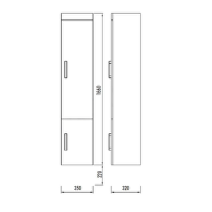 Sa2190.01.bk Star Boy Dolabı 35*190 Cm Beyaz Kırmızı(ç.sepetsiz)