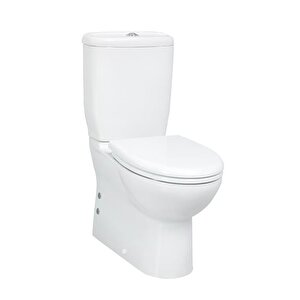 SD318 Sedef Duvara Dayalı Klozet Rezervuar 60 cm Beyaz