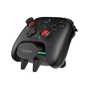 Hydra Pro Siyah Bt + 2.4 Ghz Şarj İstasyonlu Pc Gamepad Rgb Joypad