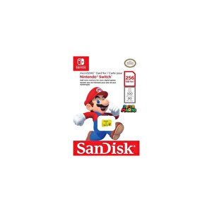 Nintendo Switch 256gb 100mb/s Microsdxc Hafıza Kartı Sdsqxao-256g-gn3zn
