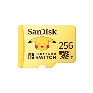 Nintendo Switch Pokémon 256gb 100mb/s Microsdxc Lisanslı Hafıza Kartı Sdsqxao-256g-gn6zk