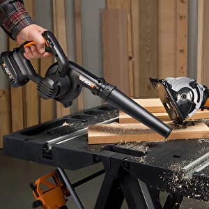 Worx Wx094.9 20volt Profesyonel Şarjlı Devir Ayarlı Üfleyici (akü Dahil Değildir)