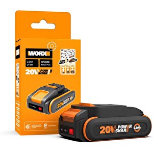 Wa3639 20volt 2.0ah. Li-ion Powershare Yedek Akü