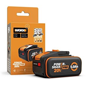 Wa3645 20volt 5.0ah Li-ion Powershare Pro Yedek Akü