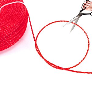 Worx Wa0209 Wg185e/wg186e İçin 2.4mm 20 Metre (5x 4m) Pro-grade Spiral Burgulu Yedek Misina