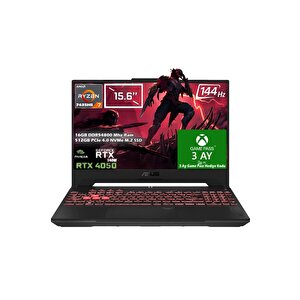 Tuf Gaming A15 Fa507nur-lp159 Amd R7 7435hs 16gb 512gb Ssd Rtx 4050 (140w) 15.6" 144hz Ips Fhd Fdos