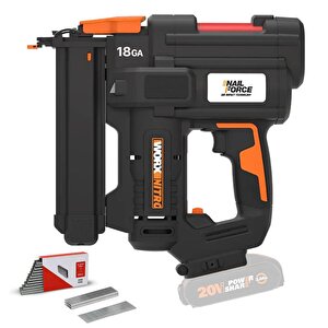 Wx844.9 20volt 16-40mm Profesyonel Şarjlı Zımba Makinesi + 2700 Adet Yedek Zımba (akü Dahil Değildir)