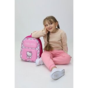 Kız Çocuk Hello Kitty Temalı Anaokulu Sırt Çantası – Sevimli Tasarım, Su Geçirmez Ve Hafif