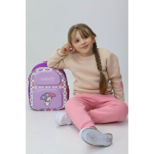 Kız Çocuk My Melody Temalı Anaokulu Sırt Çantası – Pastel Renkli, Hafif Ve Su Geçirmez Tasarım
