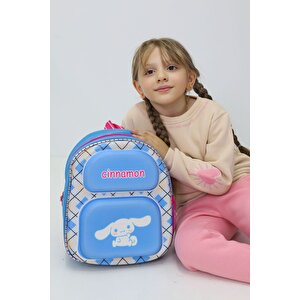 Kız Çocuk Cinnamoroll (cinnamon) Temalı Anaokulu Sırt Çantası – Pastel Renkli, Hafif Ve Su Geçirmez