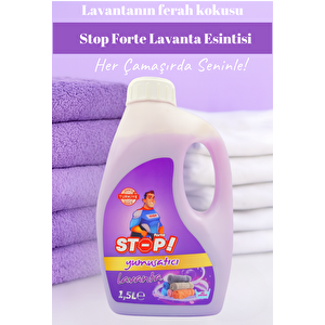 Stop Forte Çamaşır Yumuşatıcı 1.5 Litre Lavanta