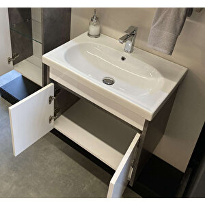 Aydos 55 Cm Banyo Dolabı Alt Modül Ve Lavabo
