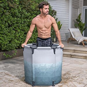 Lay-z-spa Soğuk Terapi Buz Banyosu Küveti Seti, Tek Kişilik Bw558 6002k