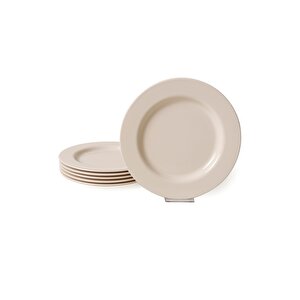 Keramika Krem Assos Servis Tabağı 28 Cm 6 Adet 030