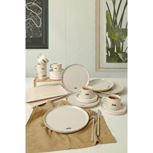 Deep Collection Mottolu Kahvaltı Takımı 20 Parça 6 Kişilik 22650-55