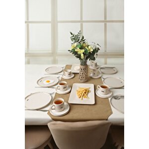 Deep Collection Mottolu Kahvaltı Takımı 20 Parça 6 Kişilik 22650-55