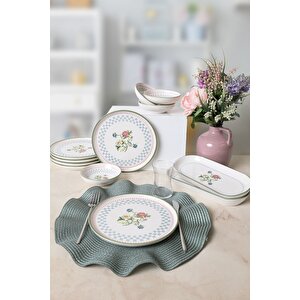 Rose Line Kahvaltı Takımı 12 Parça 6 Kişilik 22911-13