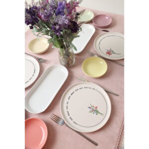 Motto Bloom Kahvaltı Takımı 12 Parça 4 Kişilik 22806-07-08-09