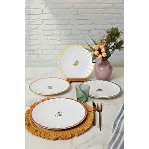 Fruit Feast Sirius Servis Tabağı 27 Cm 4 Adet 23108-09-10-11