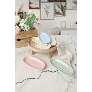 Mix Hitit Kayık Tabak 16 Cm 4 Adet 103-307-405-551
