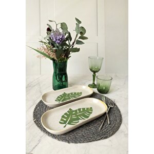 Forest Noyan Kayık Tabak 26 Cm 2 Adet 22727