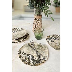 Forest Rustle Serenity Pasta Tabağı 22 Cm 6 Adet 23008