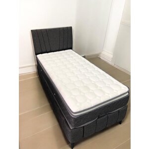 Tek Kişilik Antibakteriyel Full Ortopedik Pedli Yatak, 90*190 (baza, Başlik Dahi̇l Deği̇ldi̇r.)