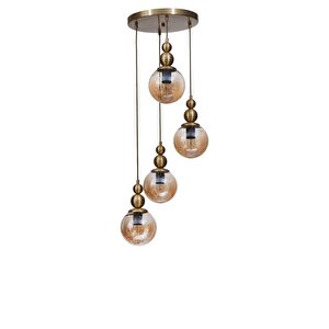 Yaren 4 Lü Tepsi̇li̇ Eski̇tme Bal Camli Sarkit