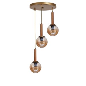 Işil 3 Lü Tepsi̇li̇ Naturel Bal Camli Sarkit