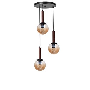 Işil 3 Lü Tepsi̇li̇ Cevi̇z Bal Camli Sarkit
