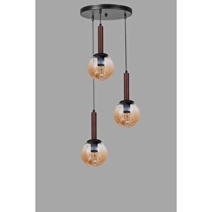 Işil 3 Lü Tepsi̇li̇ Cevi̇z Bal Camli Sarkit