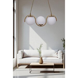 Zoe 3 Lü Eski̇tme Beyaz Camli Sarkit