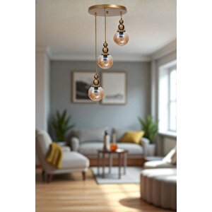 Yaren 3 Lü Tepsi̇li̇ Eski̇tme Bal Camli Sarkit
