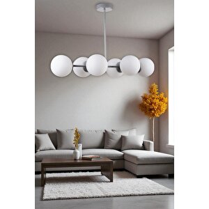Yeni̇ Favori̇ 6 Li Gri̇ Beyaz Camli Avi̇ze