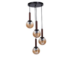 Işil 4 Lü Tepsi̇li̇ Cevi̇z Bal Camli Sarkit