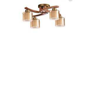 Weston 4 Lü Naturel Çi̇ft Camli Plofonyer Avi̇ze