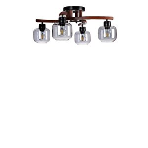 Weston 4 Lü Cevi̇z Füme Camli Plofonyer Avi̇ze