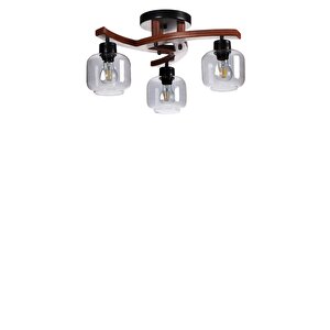 Weston 3 Lü Cevi̇z Füme Camli Plofonyer Avi̇ze