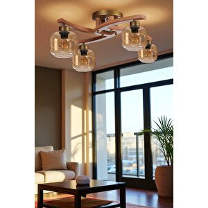 Weston 4 Lü Naturel Bal Camli Plofonyer Avi̇ze