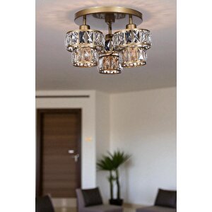 Leo 3 Lü Tepsi̇li̇ Eski̇tme Plafonyer Avi̇ze