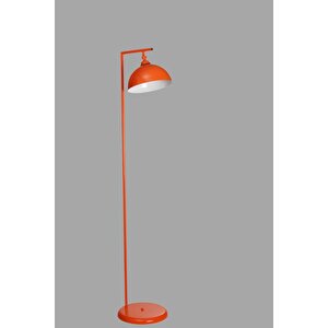 Smart Turuncu Retro Başlikli Lambader