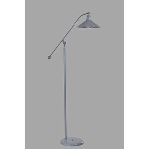 Moka Gri̇ Lambader Metal Başlikli