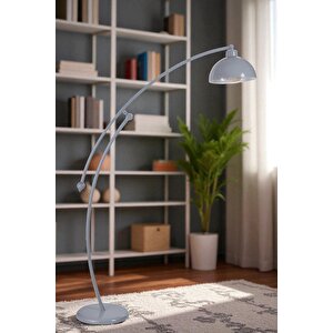 Zümra Gri̇ Lambader Retro Gri̇ Başlikli